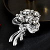 雀说优雅之选奢华高档精致西装配饰新款水晶胸花别针配饰AL2896 商品缩略图3