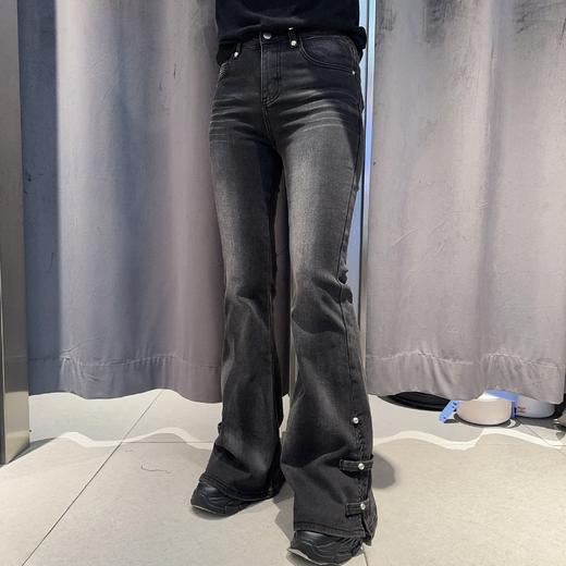 N植绒喇叭牛仔裤 冬季 550064330091 商品图0