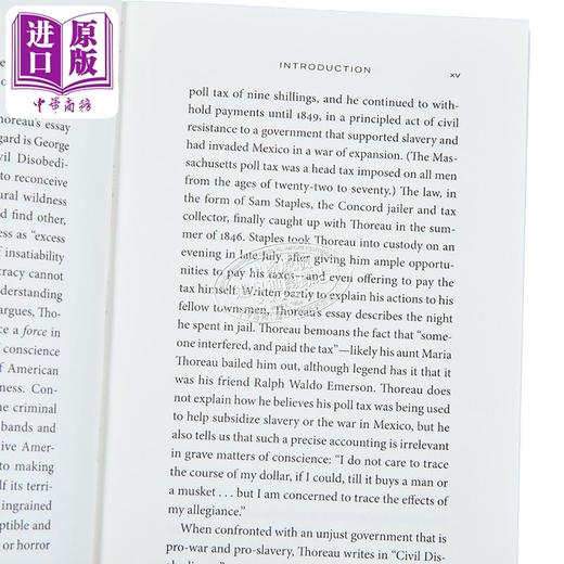 【中商原版】论公民的不服从 梭罗和汉娜阿伦特 On Civil Disobedience 英文原版 Hannah Arendt Henry David Thoreau 商品图2
