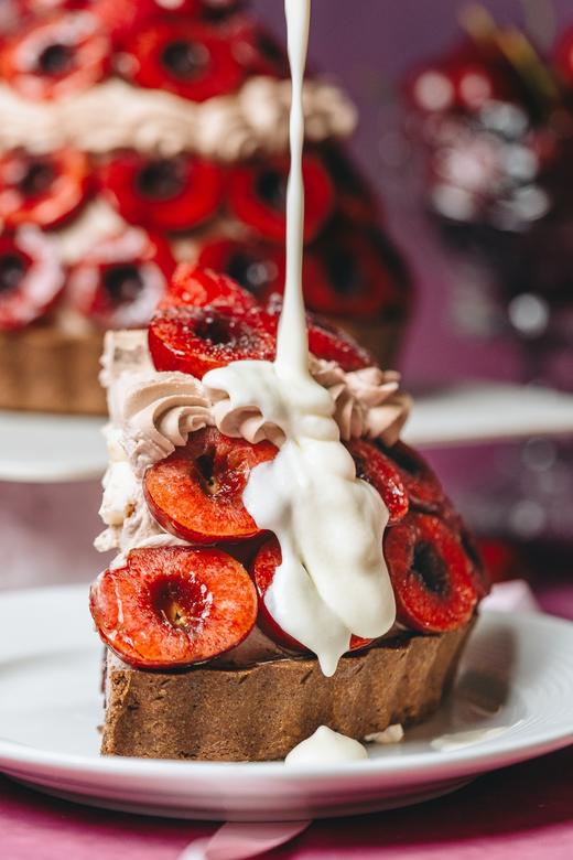 智利车厘子海盐奶盖派 商品图4