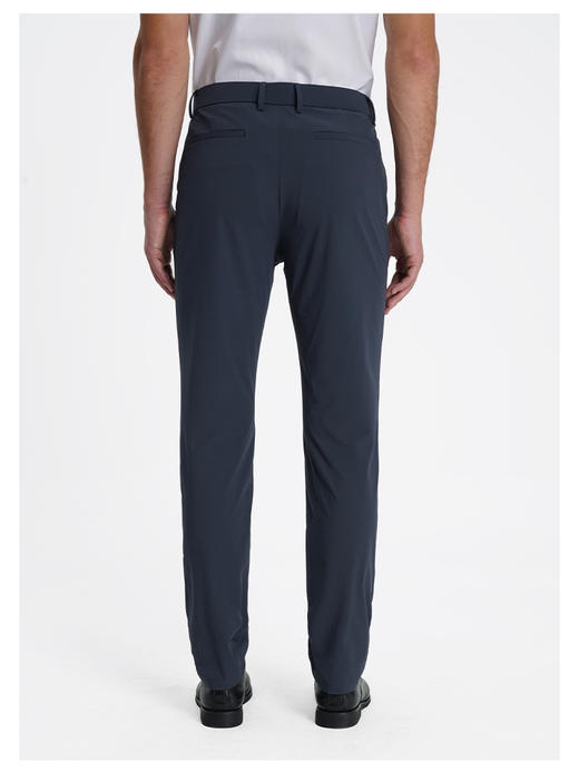 callisto藏青锦纶混纺休闲裤 商品图4