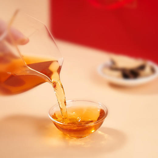 华祥苑茶叶 新会十年陈皮 十年陈皮桔柑茶135g送礼礼盒装 商品图5