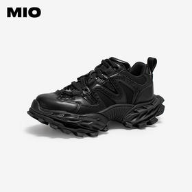MIO米奥城市机甲老爹鞋系带街头风厚底时尚休闲鞋M251586761