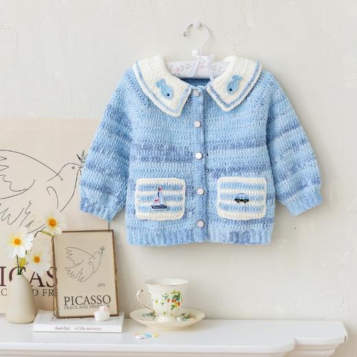 苏苏姐家渐悦钩针开衫手工diy编织钩针毛线团上衣外套材料包 商品图2