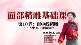 面部第一阶段第十节 面中线集训 下巴 人中 鼻子 泪沟