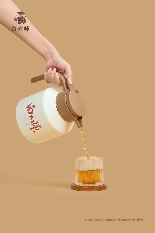 【白大师】方片茶·闷茶壶 1.8升闷茶壶+120g2018老白茶（4小方片*30g） 商品图3