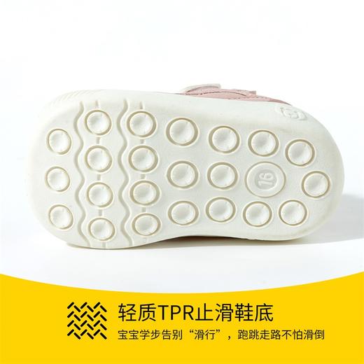 贝贝怡25春新款男女宝宝学步鞋软底网面包头鞋儿童稳步鞋ZB1EX011 商品图5
