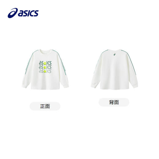 【商场同款】Asics/亚瑟士童装25年春季新款女童长袖卫衣T恤内搭 商品图4