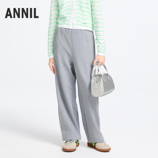 女童全腰针织裤春季新款安奈儿童实体店同款AG516593 商品图0