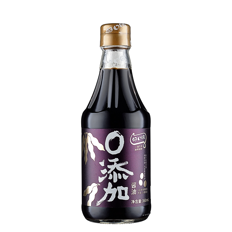 零添加酱油360ml*2瓶