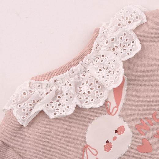 棉果果春季新品商场同款女童蕾丝花边毛衫针织开衫M122100225076 商品图4