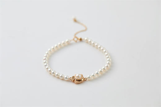 pearl moments珍刻  年年有鱼（珍珠小鱼） 小鱼儿4号baby珍珠手链 商品图2