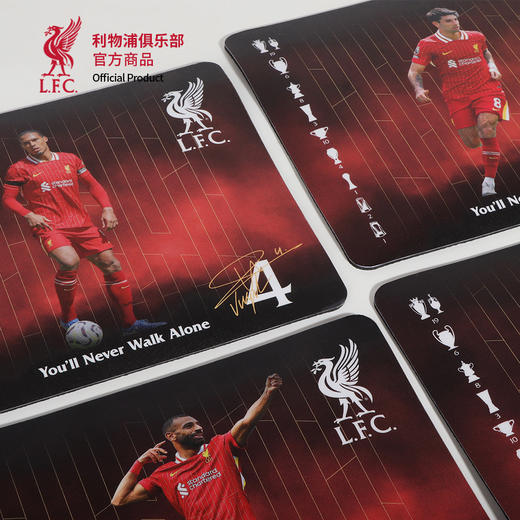 【官方正版】利物浦俱乐部 | 球员肖像鼠标垫足球迷电竞桌垫 商品图2