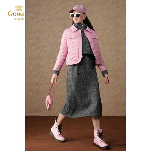 乔万尼短款显高羽绒服轻盈日常简约短款EM4T642 商品图2