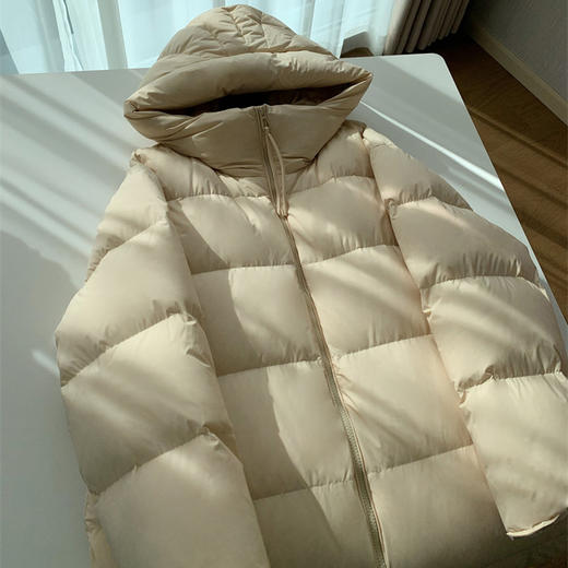 卉遇 90白鹅绒长款 经典百搭 泡芙冰淇淋色系 羽绒服 4色可选 商品图6