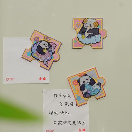 TOi图益-会员生日赠礼-十二星座熊猫徽章 商品图1