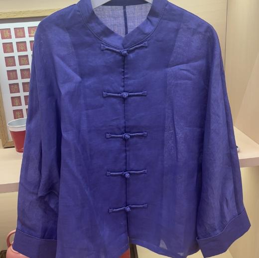 【2026东衣作】新中式衬衣（22705020p延维） 商品图0