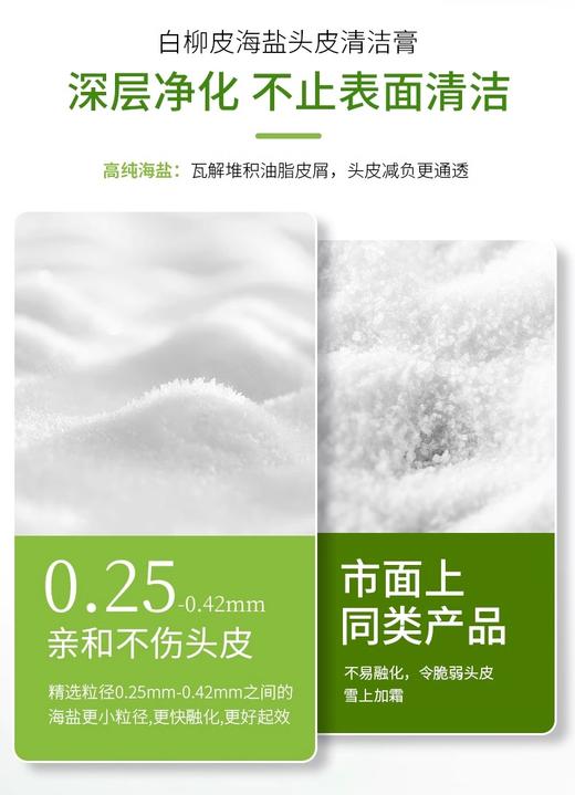 域发 白柳皮海盐头皮清洁膏 216g 商品图2