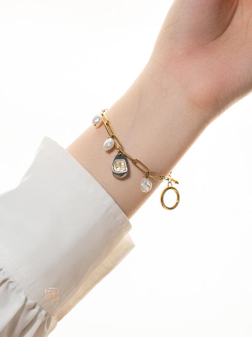 万能扣巴洛克珍珠吊坠+本色·巴洛克手链 商品图6