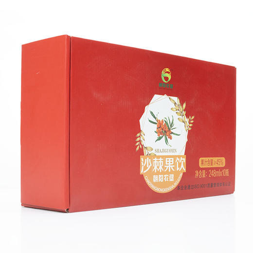 【辽宁农垦】【朝阳农垦】沙棘汁 248ml*10罐 商品图1