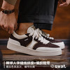 马登秋冬新款棒球设计男鞋平底休闲鞋厚底增高潮流复古百搭板鞋 商品缩略图4
