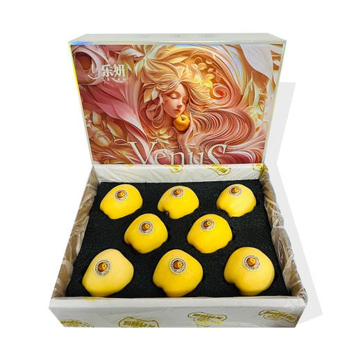 山东脆甜 女神黄金维纳斯苹果一件8个 【包装随机发】 商品图1