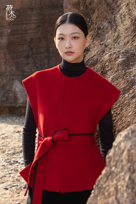 荷木HEMU丨2025新春系列「礼愿」·短马甲