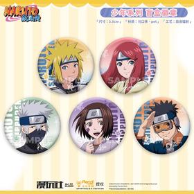 星河动漫 火影忍者 少年系列 徽章 吧唧 5包/盒 国谷