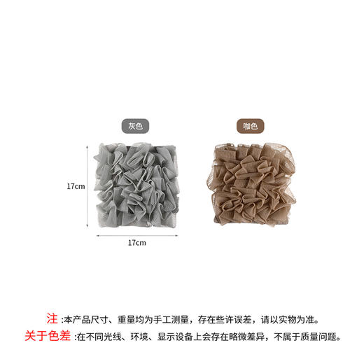 FaSoLa香皂沐浴球自带收绳装香皂肥皂起泡网浴室洗澡搓澡加厚柔软 商品图8