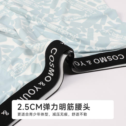 都市丽人锦纶平角冰丝潮流时尚平角裤FKHC11 商品图4