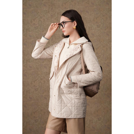 乔万尼双面穿棉服重工刺绣EM4K635 商品图1