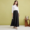 EITIE爱特爱长款及踝垂坠缎面高腰显瘦高级感百搭纯色半身裙2025春季新款A2506513 商品缩略图9