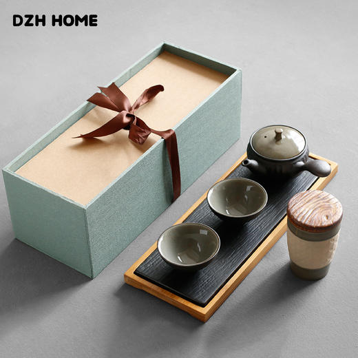 YELINE耶里尼茶具套装  铁锈色 商品图0