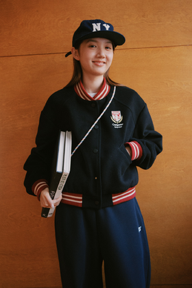 CryingCenter 棒球毛呢夹克 哭喊中心