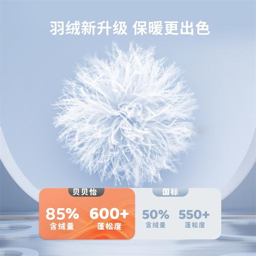 贝贝怡童装冬季款男童连帽个性印花羽绒外套小男孩保暖防风羽绒服234S3235 商品图11