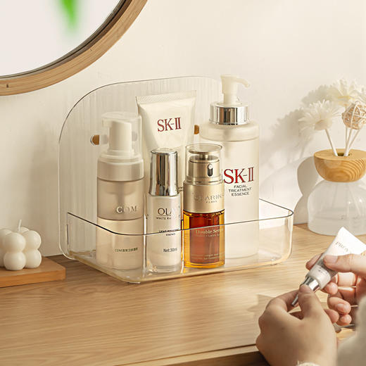 【玄关置物架，随时保持玄关整洁】纳川玄关桌面收纳架 进门入户摆件 客厅电视柜抽屉钥匙口罩储物盒-QQ 商品图1