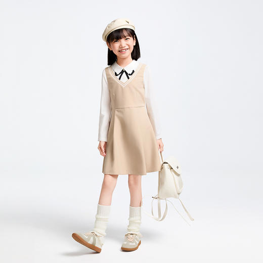 女童长袖连衣裙春季新款安奈儿童装实体店同款AG513536 商品图3