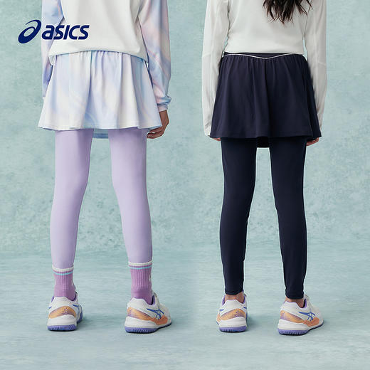 【商场同款】Asics/亚瑟士童装2025年春季新款儿童运动打底裤磨毛 商品图3