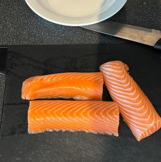 挪威空运冰鲜Froya三文鱼腩中段净肉顺丰快递运费到付 商品图3