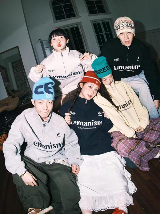 Lemanism/DJLFL-LG8017002/半拉链立领卫衣 商品图1