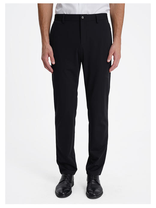 callisto黑色锦纶混纺休闲裤 商品图2