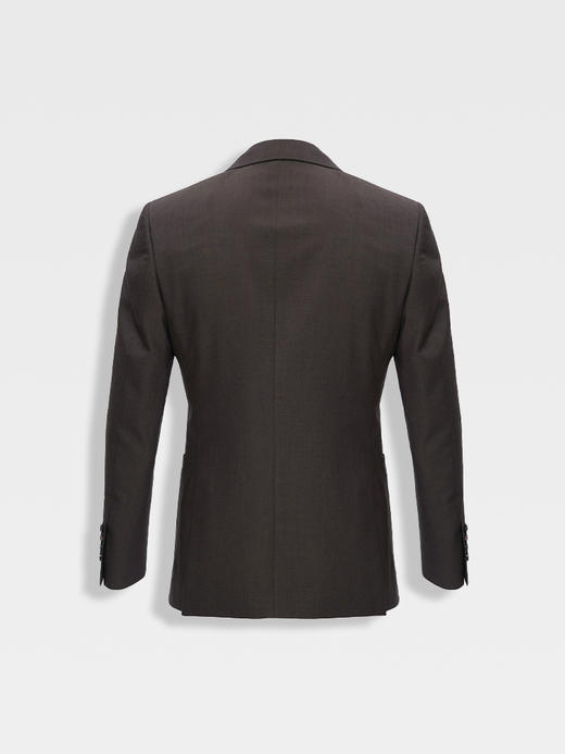 callisto松弛系列咖啡色绵羊毛西服 商品图1