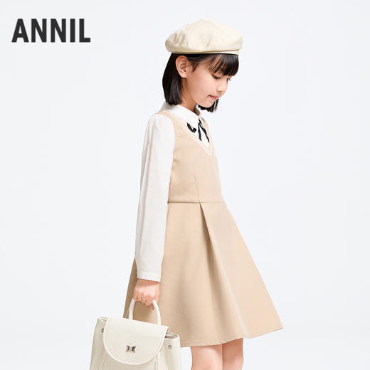 女童长袖连衣裙春季新款安奈儿童装实体店同款AG513536 商品图2