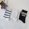 （02无货勿拍）纪念日百货基础-简约条纹字母简约男款中袜160705472 商品缩略图2