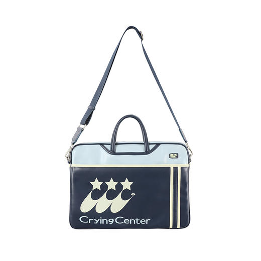 CryingCenter 彗星撞色皮质充棉电脑包 哭喊中心 商品图1