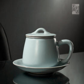 TY天青汝窑办公杯【鲜知10.0】