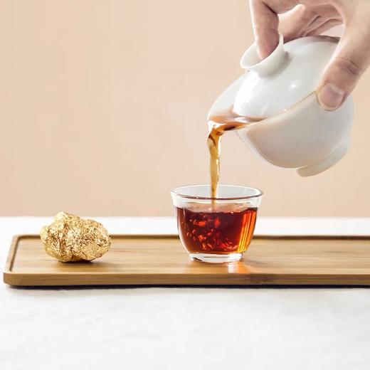 元宝茶 | 贺岁茶礼一锭发财 百年普洱古老茶头100斤只出5两 5-8年陈化 甜润糯米香 好喝耐泡 轻松泡到20泡以上 商品图6