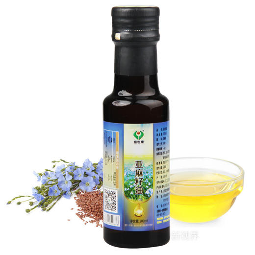 富世康初冷榨亚麻籽油 食用油植物油 商品图4