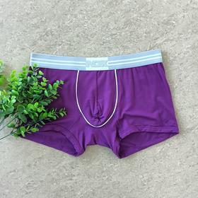 NM21537  【1条】莫代尔男士明筋撞色平角裤