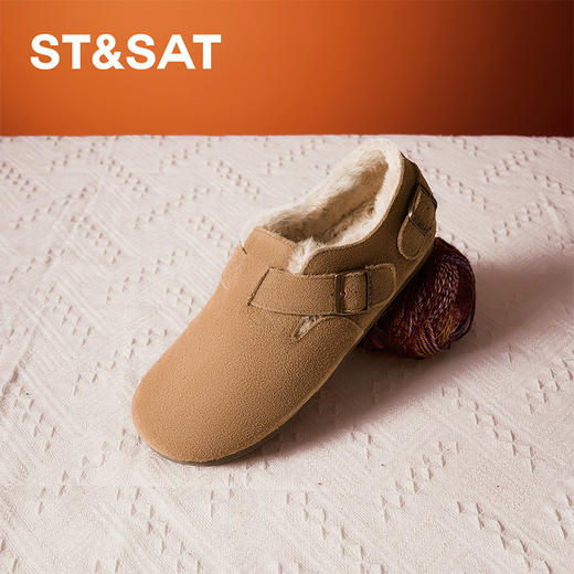 【绒里可选】星期六经典百搭厚绒保暖勃肯鞋SSC111022I/SSC411DF0R 商品图7